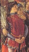 BOTTICELLI, Sandro The Adoration of the Magi (detail) oil painting artist